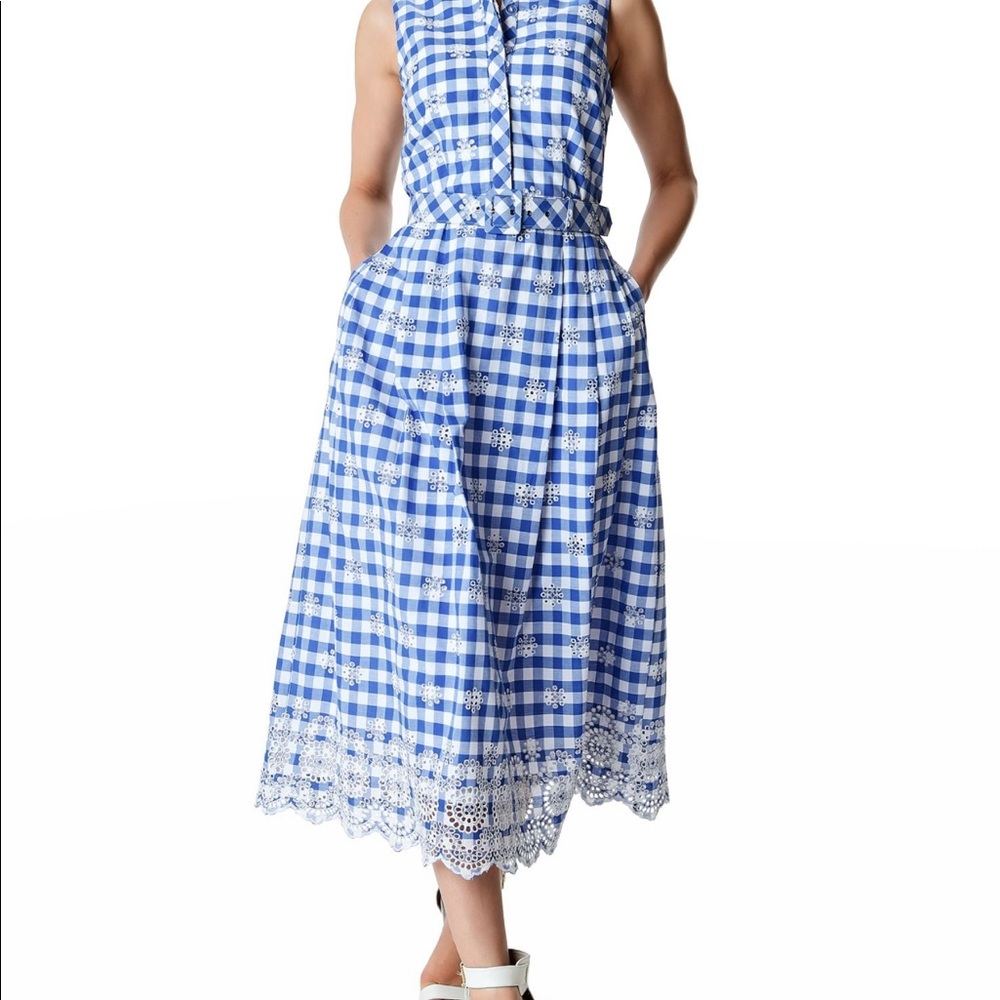 Gingham Shirt Dress